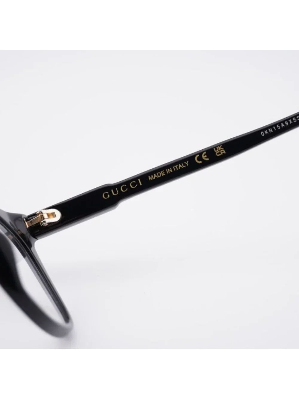 Gucci GG1821O 001 Eyeglasses Black 51mm Square Frame